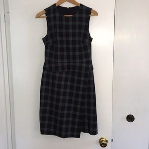 Banana republic asymmetrical sheath